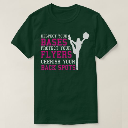 Flyer auf der Basis - Backspost Cheerleader Squad T-Shirt (Design vorne)