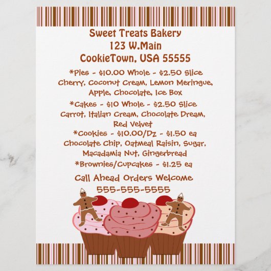 Flyer Bäckerei (Vorne)