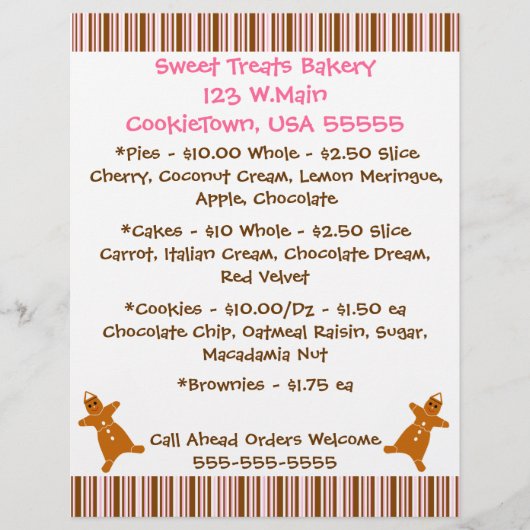 Flyer Bäckerei (Vorne)