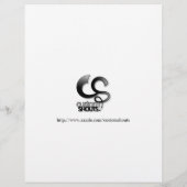 Flyer "Bake Sale" (Cupcake Border) (Hinten)