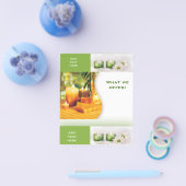 Flyer Beauty Salon Wellness-Center Green 3 Templat (Einzeln)