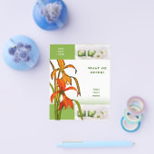 Flyer Beauty Salon Wellness-Center Green B Vorlage (Einzeln)