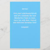 Flyer BEER FESTIVAL Party Dirndl Waitress Beer (Hinten)