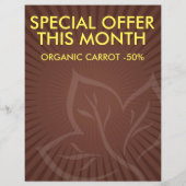 Flyer Bio Markt (Hinten)