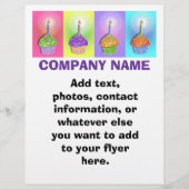 Flyer - Birthday Cupcakes (Vorne)