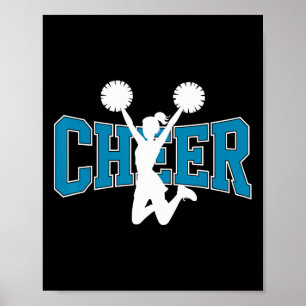 Flyer Cheer Leader Cheerleading Team Cheerleader G Poster