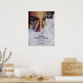 Flyer Colorful Kunstausstellung Poster (Küche)