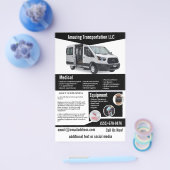 Flyer der Black Transportation Company (Einzeln)