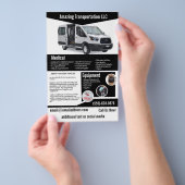 Flyer der Black Transportation Company (Handgriff)