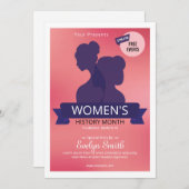 Flyer der Frauengeschichte Monat Einladung (Vorne/Hinten)