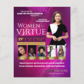 Flyer der Frauenkirchenkonferenz (Vorne)