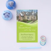 Flyer der Immobilienagentur (Einzeln)