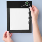 Flyer der Kriminalszene (Hand)