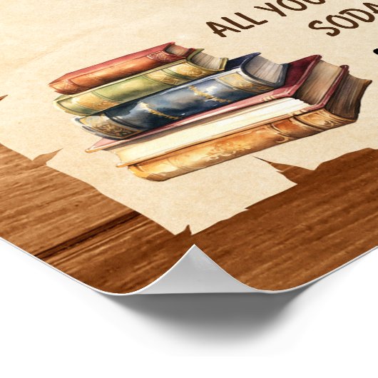 Flyer der Lehrerwoche Lesen Poster (Ecke)