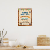 Flyer der Lehrerwoche Lesen Poster (Küche)