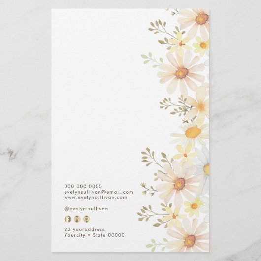 Flyer der Milchpreisliste (Hinten)