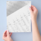 Flyer der Musiktasten (Hand)