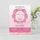 Flyer der Mutter Einladung (Stehend Vorderseite)