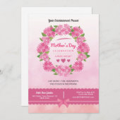 Flyer der Mutter Einladung (Vorne/Hinten)