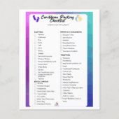 Flyer der Packungsliste (Vorne)