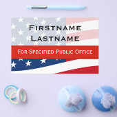 Flyer der patriotischen politischen Kampagne, mitt (Einzeln)