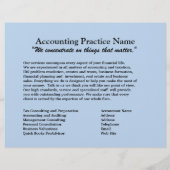 Flyer der Rechnungslegungsgesellschaft (Hinten)