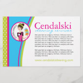 Flyer der Reinigungsdienste (Vorne)