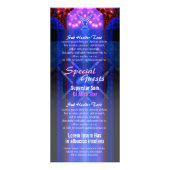 Flyer der Sonderpreise Werbekarte (Hinten)