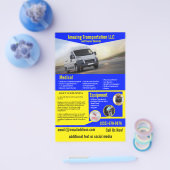 Flyer der Transportfirma (Einzeln)