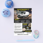 Flyer der Transportfirma (Einzeln)