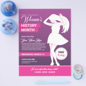 Flyer der weiblichen Geschichte (Einzeln)