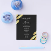 Flyer des einfachen Ereignismenüs (Einzeln)