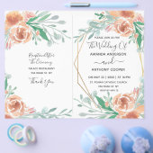 Flyer des Empfang-Programms (Einzeln)