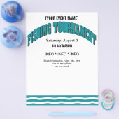 Flyer des Fischerturniers (Einzeln)