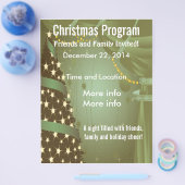 Flyer des Programms "Grüne Weihnachtsbaume" (Einzeln)