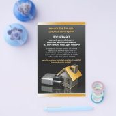 Flyer des Sicherheitssystems (Einzeln)