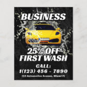 Flyer des Waschwassers (Vorne)