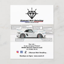 Flyer Diamant Noir Detailing MARK 1