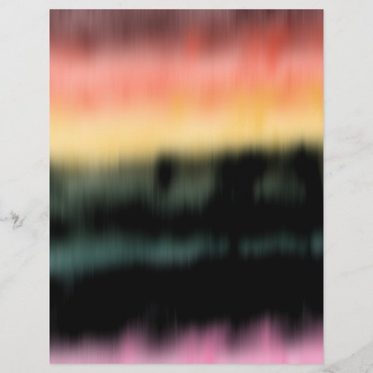 Flyer, digitale Gefärbte Krawatte Flyer (Hinten)