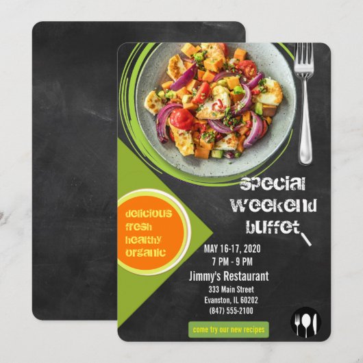 Flyer Einladung (Vorne/Hinten)