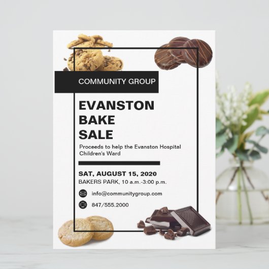 Flyer Einladung (Stehend Vorderseite)