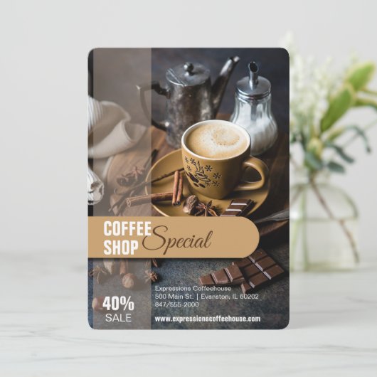 Flyer Einladung (Stehend Vorderseite)