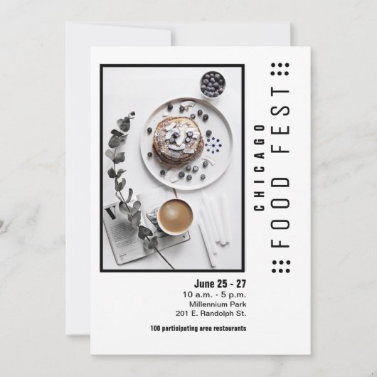 Flyer Einladung (Vorderseite)