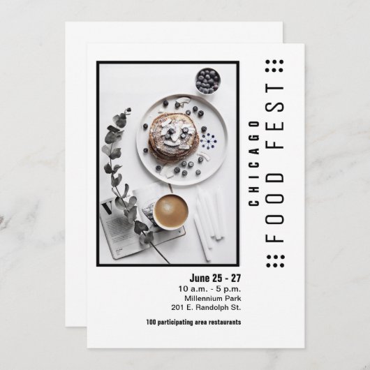 Flyer Einladung (Vorne/Hinten)