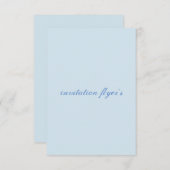 Flyer Einladung (Vorne/Hinten)