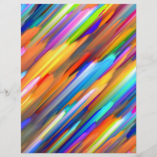 Flyer Farbenfrohe Digitalkunst, die G391 in Szene (Vorne)