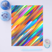 Flyer Farbenfrohe Digitalkunst, die G391 in Szene (Einzeln)