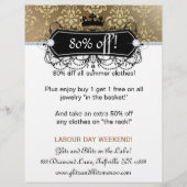 Flyer Fashion Juwelier Salon Crown Gold (Hinten)