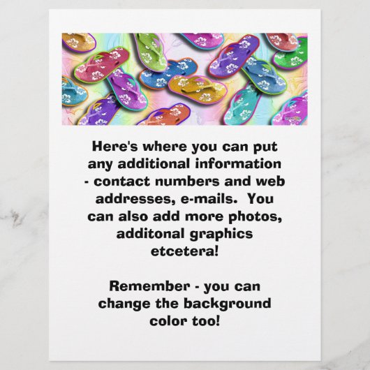 Flyer - Flip Flops (Hinten)