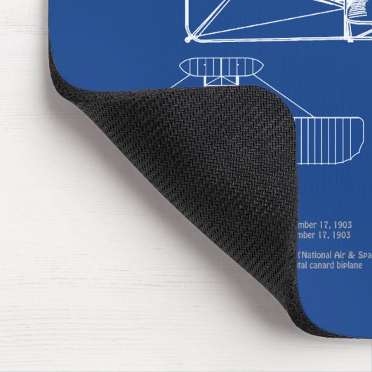 Flyer - Flugzeugkonzept Zeichnend Pläne AD Mousepad (Ecke)